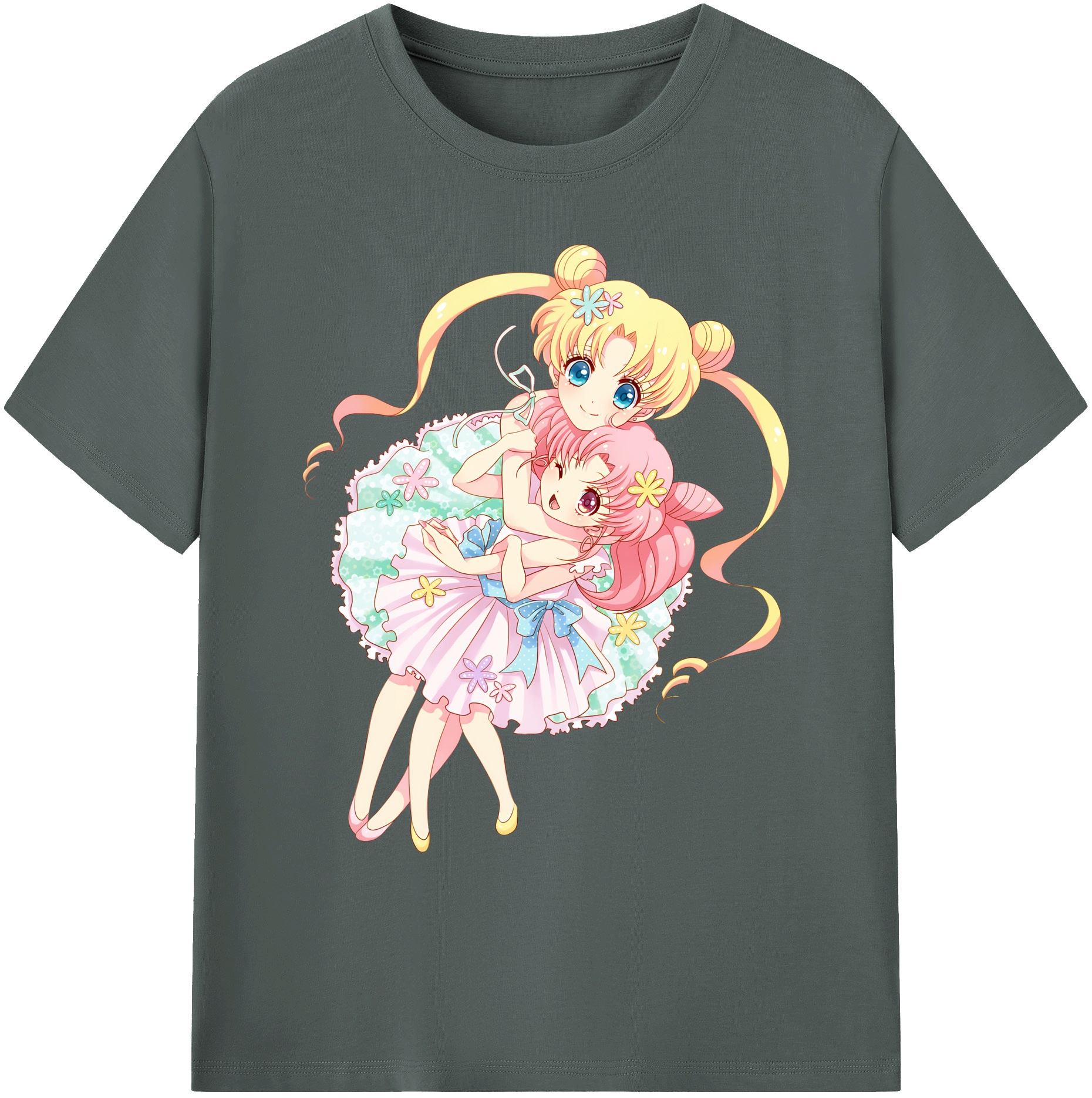 （画像用） 美少女戦士セーラームーン 愛野 美奈子 あいの みなこ Sailor Moon Aino Minako 綿100％ メンズ半袖Tシャツ｜肌触りやわらか＆通気性